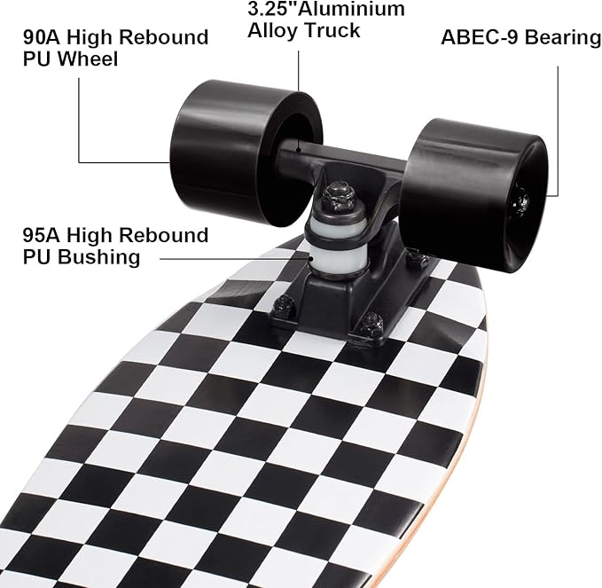 Skateboard 22 Inch Mini Cruiser