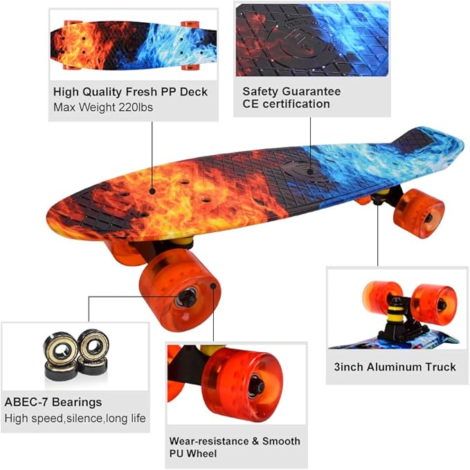 Skateboard 22 Inch Complete