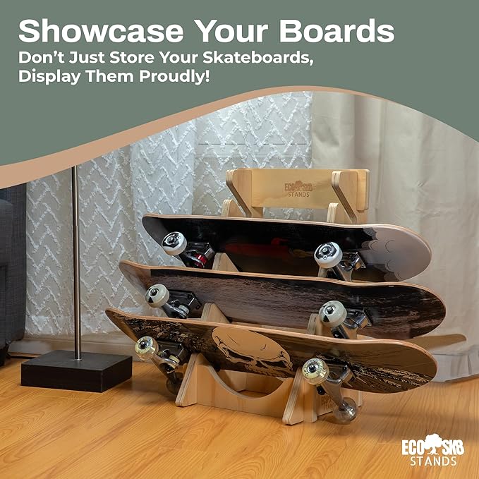 Skateboard Rack Floor Stand