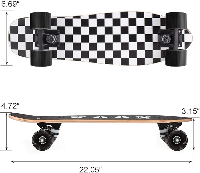Skateboard 22 Inch Mini Cruiser