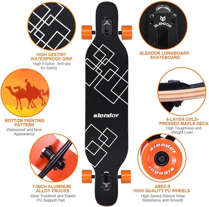 Skateboard Complete Maple Wood